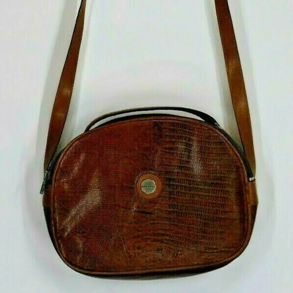 Perfect Brown Leather Crossbody Bag 8X9